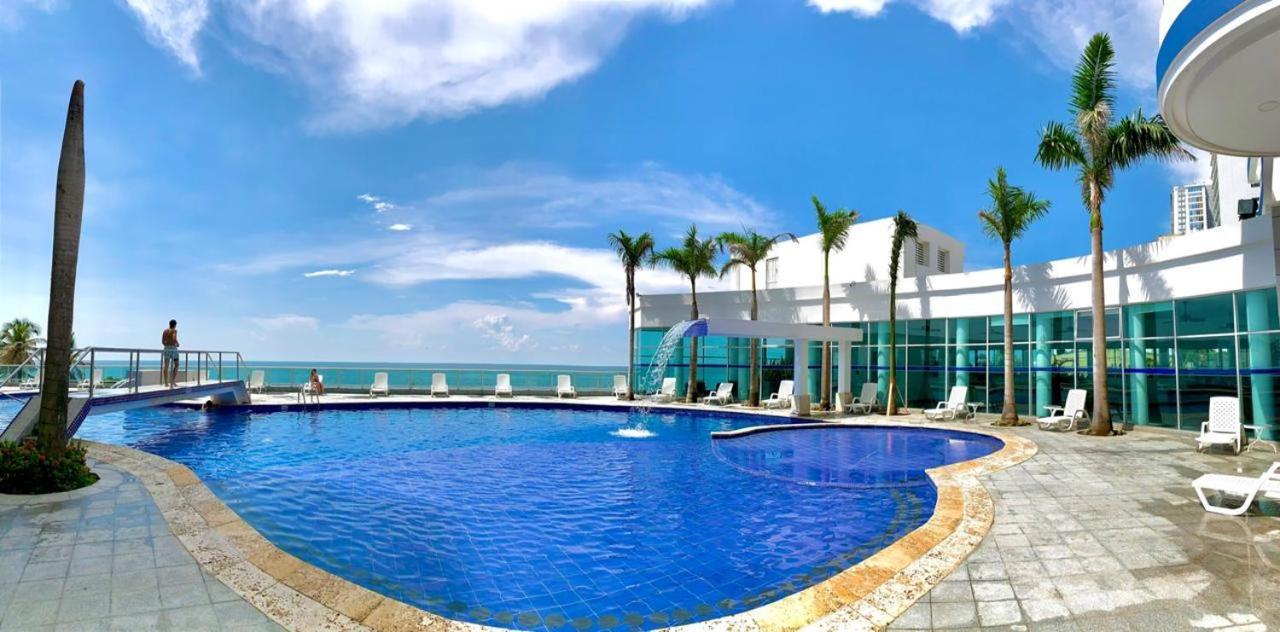 Palmetto Bocagrande Oceanfront Daire Cartagena Dış mekan fotoğraf