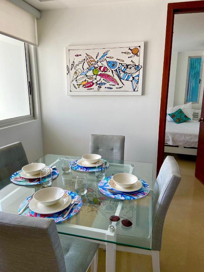 Palmetto Bocagrande Oceanfront Daire Cartagena Dış mekan fotoğraf